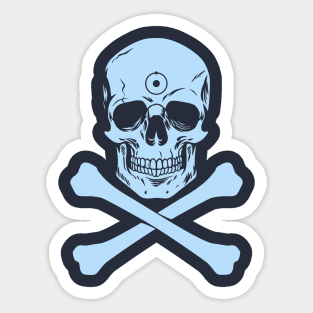 WATCHMEN - Dr. Manhattan - Jolly Roger Sticker